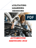 Facilitating Learning Sessions: Automotive Servicing Ncii