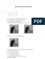 Digital Image Processing HW4