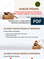 Pertemuan 2 Sejarah Hukum Pidana