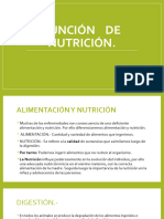 Función de Nutrición (C)