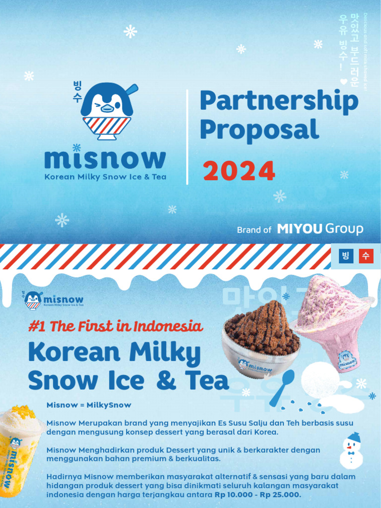 Proposal Kemitraan Misnow 2024 | PDF