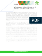 Bases de Datos Con Microsoft Access