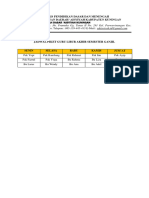 Jadwal Piket Guru Libur Akhir Semester