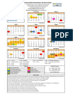 Calendário Escolar 2024 EF