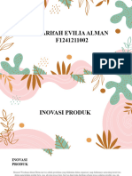 Inovasi Produk - Syarifah Evilia Alman f1241211002