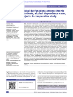 2020 - IPJ - Neuropsychological Dysfunctions Among Chronic Schizophrenia Patients, Alcohol Dependents and Normal Controls