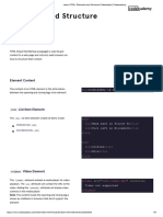 Learn HTML - Elements and Structure Cheatsheet - Codecademy