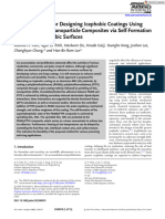 Adv Materials Inter - 2024 - Patil - Facile Approach For Designing Icephobic Coatings Using Polymers Silica Nanoparticle