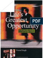 Lifes Greatest Opportunity Report