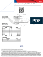 Bukti Pemesanan Penukaran Kas Keliling N7GJTM