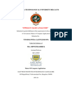 VINOD DAP Report Front Sheet