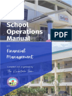 School Operations Manual On Financial Management SOMFM 1