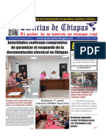 Periódico Noticias de Chiapas, Edición Virtual Jueves 28 de Marzo de 2024
