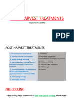 Post Harvest Treatments