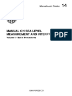 Ioc - MG - 14 - Vol - 1 - Manual On Sea Level Measurement and Interpretation - Vol. 1 - Basic Procedures