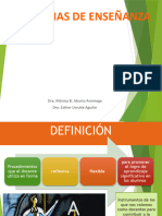 Estrategias Enseñanza-Aprendizaje 2018