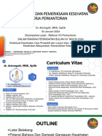 Materi Identifikasi Risiko Bahaya Potensial Dan Pemeriksaan Kesehatan Pekerja Perkantoran 30 Jan 24