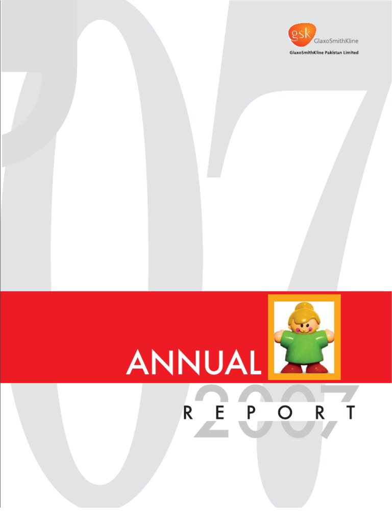 GSK PakistanAnnual Report 2007 PDF Glaxo Smith Kline Dividend