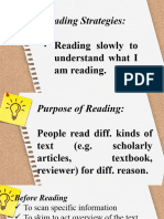 Reading Strategies