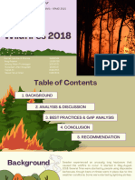 Presentation Material of Sweden Wildfires 2018