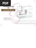 EverSewn Jasmine Sewing Machine Instruction Manual | PDF