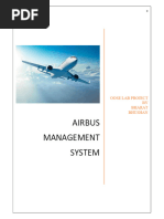 Airbus Management System: Oose Lab Project BY Bharat Bhushan