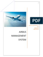 Airbus Management System: Oose Lab Project BY Bharat Bhushan