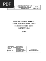 Caja CS275: Norma Técnica Enel | PDF