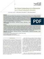 Importancia Del Cloud Computing en La Educación - 2020