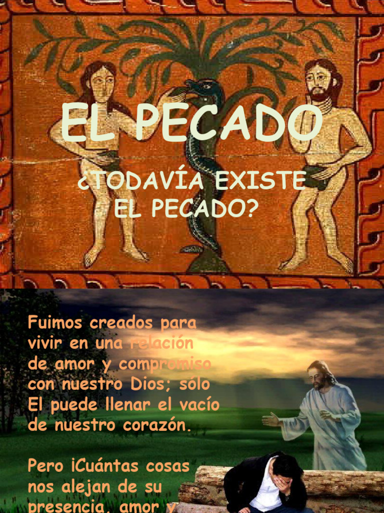 El Pecado - UNICAH (2) | PDF | Pecado | Creencia religiosa y doctrina
