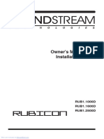 Manual Soundstream Technologies RUB1.1600D