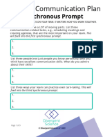 Module 5 Communication Plan