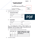 Affidavit Format