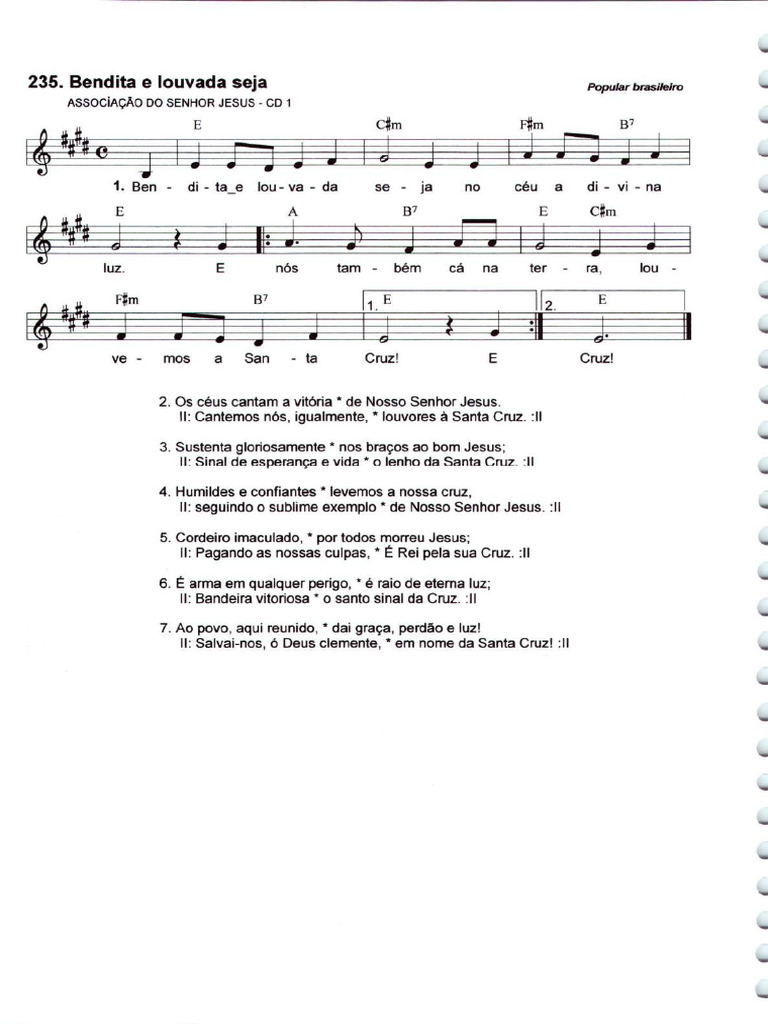 08 - Bendita e Louvada Seja | PDF