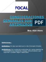 Consideraciones Generales Sobre Los Antimicrobianos - Alan Atora