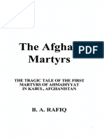 The Afghan Martyrs by B.A.Rafiq