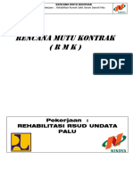 Rencana Mutu Kontrak (RMK)