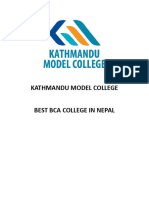 Best BCA College in Nepal - KMC College