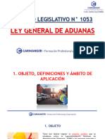 03.2. Clase - Ley General de Aduanas - DL 1053