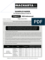 Dronacharya-Ii-2024-Sample Paper-Class-Xi-P3-Pcm