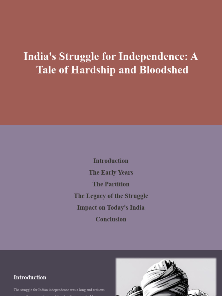 India S Struggle Pdf British Raj Partition Of India
