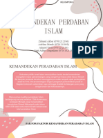 Kemandekan Peradaban Islam PPT Kel