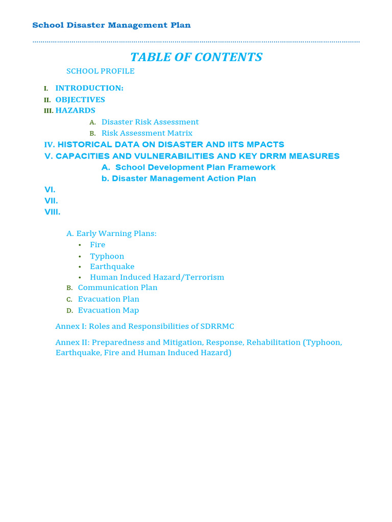 DRRM Plan 2022-2023 | PDF | Emergency Management | Safety