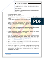 PYQs - On - Theories - of - Market - Structure