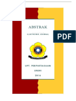Abstrak E-Journal Unsri