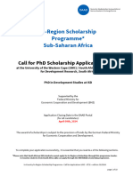 st32 Call For Scholarships Applications South Africa Uwc PHD