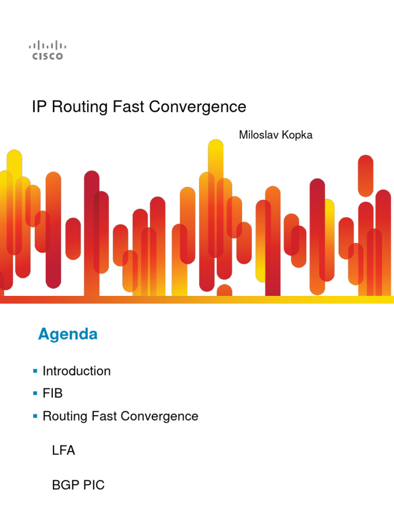 Fast Convergence in IP Routing | PDF | Routing | Networking