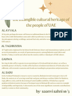 The Intangible Cultural Heritage of The People of UAE