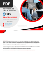 SAS+Programming Resource+Guide