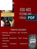 4 - Formative Assessment
